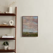 "Panorama 2" - Art Print in Ochre by Wendy Keller - In a Room