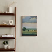 "Bright and Early 2" - Art Print in Field by Stephanie Goos Johnson - In a Room