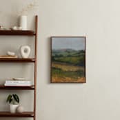 "Summer Field 2" - Art Print in Olive by Wendy Keller - In a Room