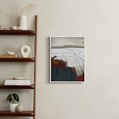 "Crossing the Broken Spaces" - Art Print in Dusk by Khara Ledonne - In a Room