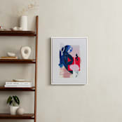 "In the Pink" - Art Print in Rose by Erin McCluskey Wheeler - In a Room