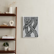 "Braid" - Art Print in Myth grey by Nina Leth - In a Room