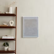 "Buff Boxes No.2" - Art Print in Sky by Amy Gray - In a Room