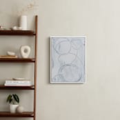 "Innuendo No. 4" - Art Print in Soft White by Julia Contacessi - In a Room