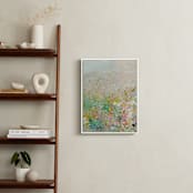 "English Garden II" - Art Print in Evergreen by Lindsay Megahed - In a Room