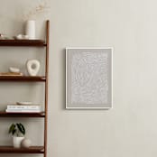 "Falling, Falling" - Art Print in Coastal Drift by Jayne Alfieri - In a Room