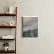 "Mix It Up II" - Art Print in Jeweled Lavender by Karen Kaul - In a Room