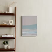 "Offshore Breeze" - Art Print in light greeniish blue by Caryn Owen - In a Room