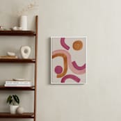 "Stories I" - Art Print in Skin Rose by Catilustre - In a Room