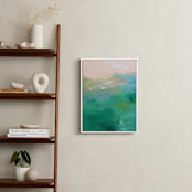 "Whispers Of The Sun" - Art Print in Emerald Sun by AlisonJerry - In a Room