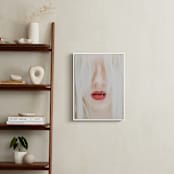 "Lipssss" - Art Print in lipstick red by Cathy Sunu - In a Room