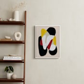 "Second Chances" - Art Print in Deep Red by Ilana Greenberg - In a Room
