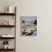 "Schoodic II" - Art Print in Grey by Jess Franks - In a Room