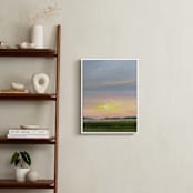 "Summer Glow II" - Art Print in Sunset by Nicole Walsh - In a Room