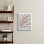 "Mogna02" - Art Print in Coral Pink by jinseikou - In a Room