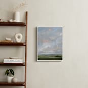 "Living Skies" - Art Print in Sky Blue by Nicole Walsh - In a Room