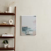 "Sunset Ridge ll" - Art Print in sunset blush by AlisonJerry - In a Room