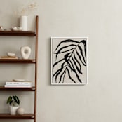 "Solitaire Plant" - Art Print in Deep Black by flvx studio - In a Room