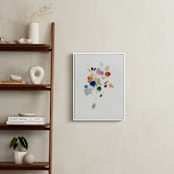 "Impromptu Bouquet" - Art Print in Royal by Lindsay Megahed - In a Room