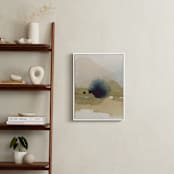 "Viridian Misty Lake II " - Art Print in Viridian by Shina Choi - In a Room