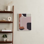 "Ava 1" - Art Print in Ginger Nutmeg by cyrille gulassa - In a Room