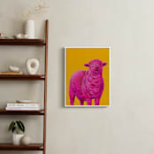 "Fiona" - Art Print in Mustard Yellow by Laura Gatewood - In a Room