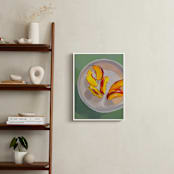 "Peaches" - Art Print in Jade by Patrice Horvath - In a Room