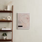 "When All Is Said & Done 2" - Art Print in Sandpaper by Keren Toledano - In a Room