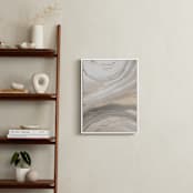 "Warm Sunlit Sand" - Art Print in sunlit sand by Teodora Guererra - In a Room