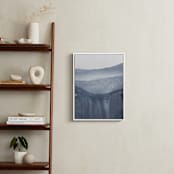 "Sacred Beginning No. 2" - Art Print in Indigo by Julia Contacessi - In a Room