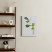 "Clipping" - Art Print in summer green by Monica Loos - In a Room
