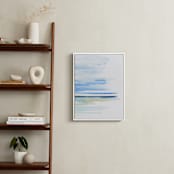 "Muse Triptych (right)" - Art Print in sea by Roberta Hoiness Art - In a Room