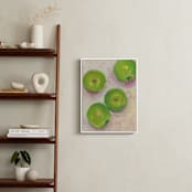 "Green Apples" - Art Print in Green Apple by Lindsay Megahed - In a Room