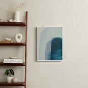 "passage 2" - Art Print in agate blue by Nell Waters Bernegger - In a Room