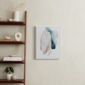 "Advection" - Art Print in Aqua by Ariel Scholten - In a Room