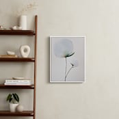 "Paran Bloom 01" - Art Print in Morning Blue by jinseikou - In a Room