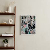 "Fresh Indigo" - Art Print in Fresh Indigo by Laci Fowler - In a Room
