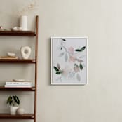 "Journeying" - Art Print in Coral by Stephanie Ryan - In a Room