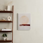 "Stoic 012" - Art Print in Sunrise Umber by jinseikou - In a Room