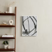 "Plant Cell 4" - Art Print in Black and White by Mary Gaspar - In a Room