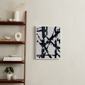 "Ink Bridges 2" - Art Print in Midnight Black by Afton Harding - In a Room