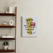 "you are the best thing that ever happened to me" - Art Print in love by Qing Ji - In a Room