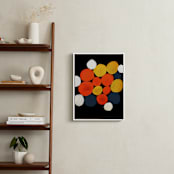 "Unity" - Art Print in Spice orange by Deborah Velasquez - In a Room