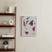"Backpackers" - Art Print in Red by Mary Gaspar - In a Room