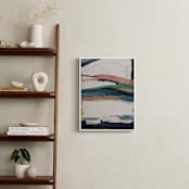 "Melting Glacier" - Art Print in Black and White by Caryn Owen - In a Room