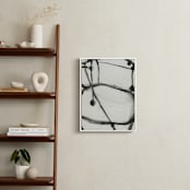 "Plant Cell 3" - Art Print in Black and White by Mary Gaspar - In a Room