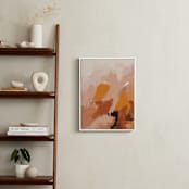 "Soft Earths" - Art Print in earthy clay by Svitlana Martynjuk - In a Room