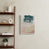 "The Layers Beneath" - Art Print in lush green by Lauren Packard - In a Room