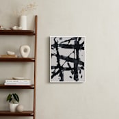 "Ink Bridges" - Art Print in Midnight Black by Afton Harding - In a Room