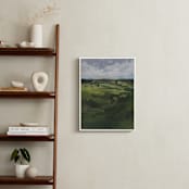 "Tomah" - Art Print in Green Hills by Lorent and Leif - In a Room
